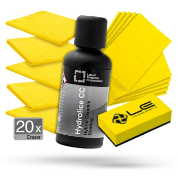 Liquid Elements - Professional Hydrolice CC Hybrid Ceramic Coating - 50ml - 20 Eraser